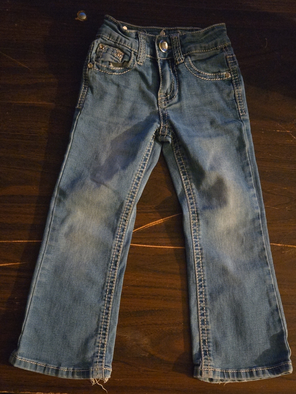 Kids Light Wash Denim Jeans